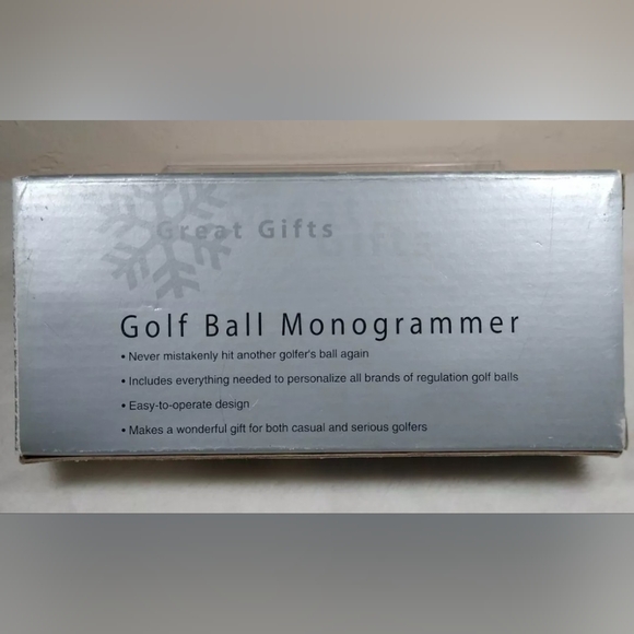 GOLF BALL MONOGRAMMER A1-10 - Picture 6 of 8